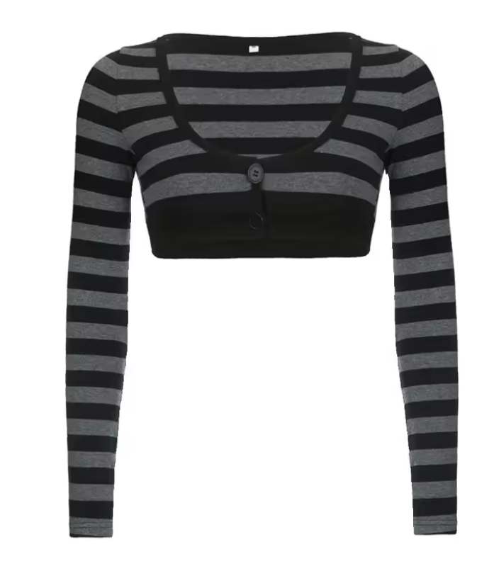 Y2k Crop Top Japanese 2000s